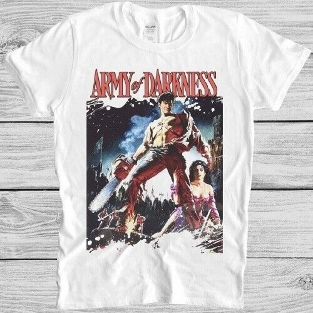 Army Of Darkness Evil Dead Cult 90s Movie Fan Retro T-Shirt